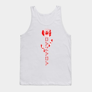 Canada Rose Flag Tank Top